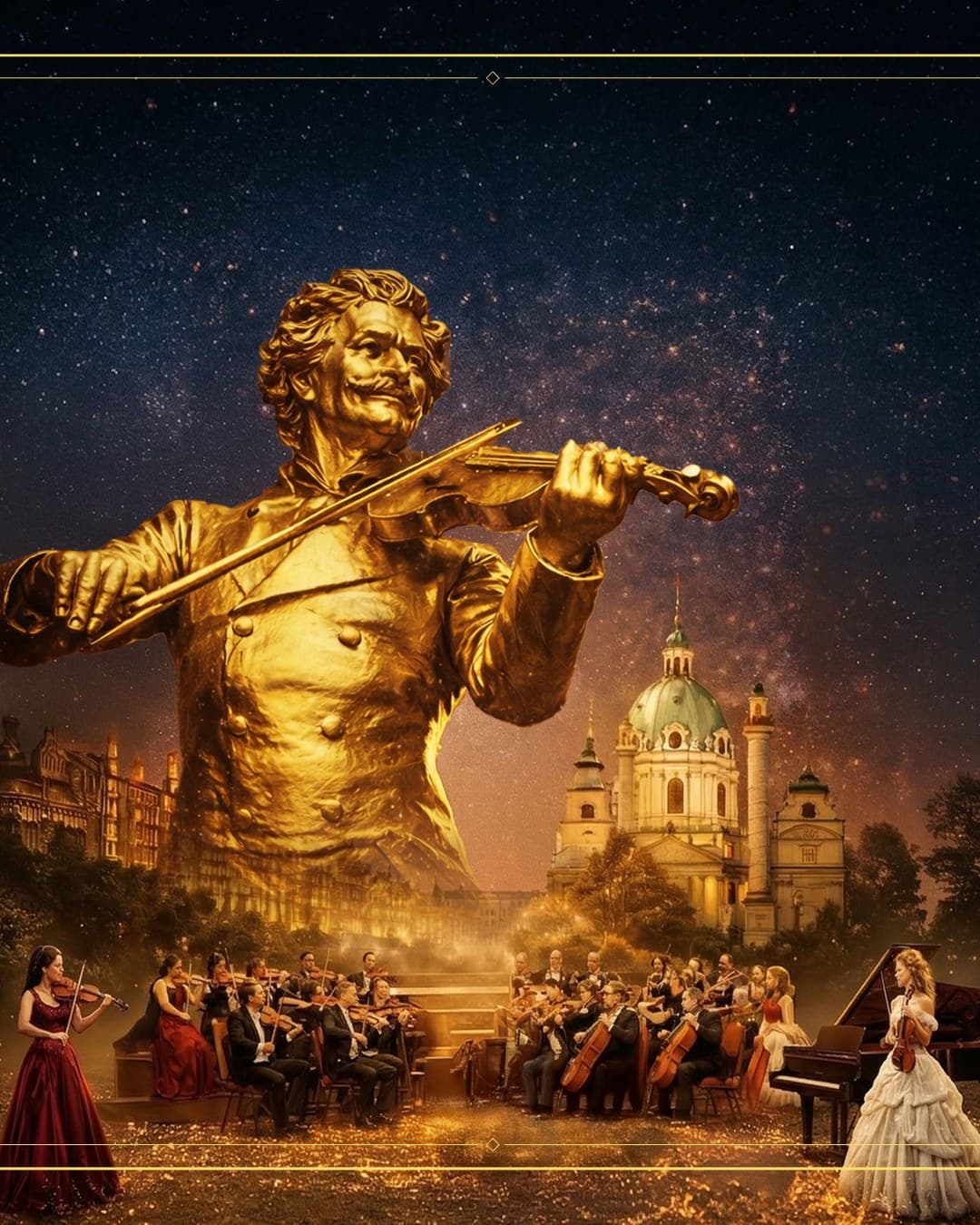 Vienna Strauss Gala — Velký sál Lucerny, Praha